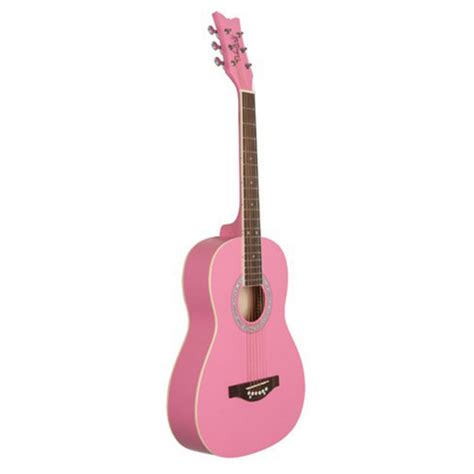 Disc Daisy Rock Junior Miss Acoustic Short Scale Bubblegum Pink
