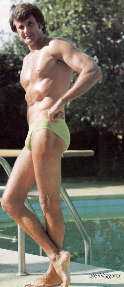 Lyle Waggoner Was Playgirl Magazines First Center Tumbex