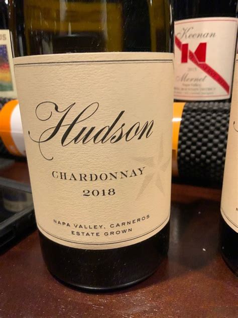 2018 Hudson Vineyards Chardonnay Usa California Napa Sonoma Carneros Cellartracker