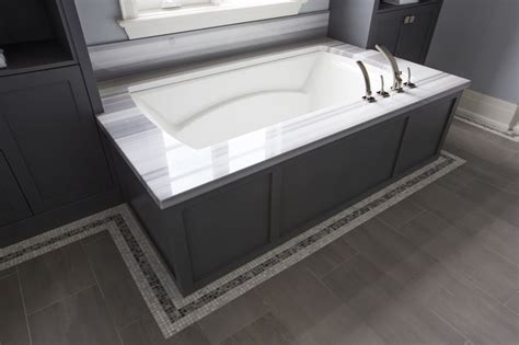 Get this delightful tone in your home with a few helpful hints and tips. Charcoal Gray Waistcoated Rub - Contemporary - Bathroom