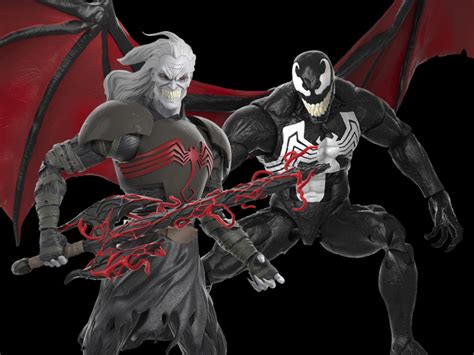 King In Black Knull And Venom 2 Pack Marvel Legends 6 Inch