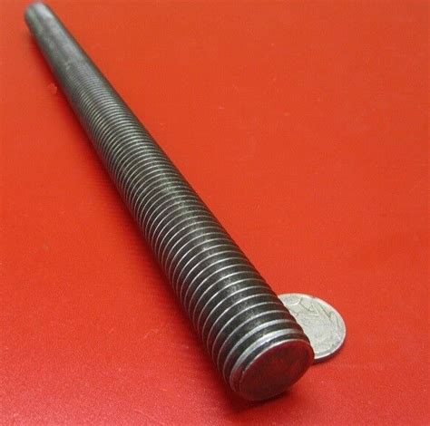 316 Stainless Steel Threaded Rod Rh 34 10 X 1 Ft Length Ebay