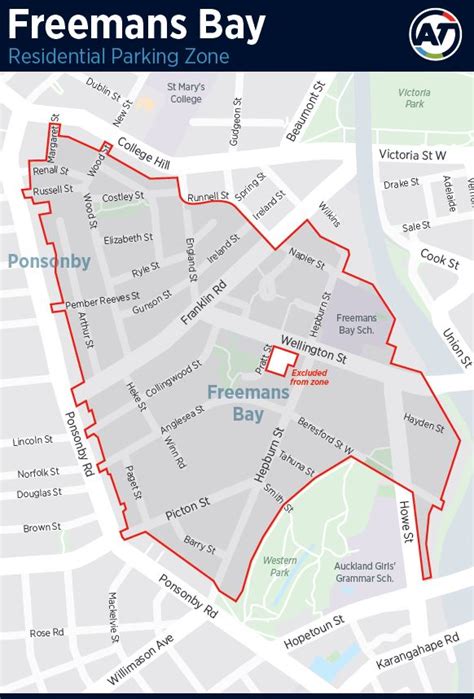 Residential Parking Zone Locations