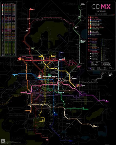 Lo Caro Que Es Vivir En La Cdmx Visto En Un Mapa Del Metro Mapas De Images