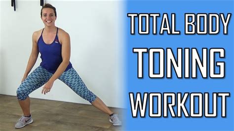 Total Body Toning Workout 20 Minute Bodyweight Only Fat Burning And