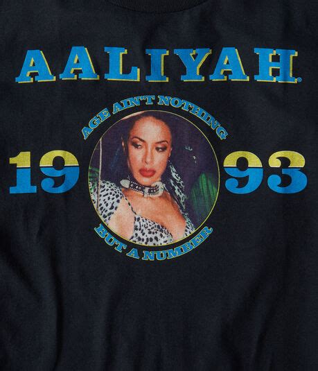 Aaliyah Age Aint Nothing But A Number Graphic Tee