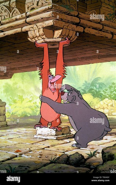 Ape King Loui Baloo The Bear The Jungle Book 1967 Stock Photo Alamy
