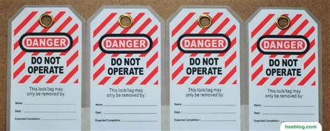 Lock Out Tag Out Loto Procedure Steps Resco 43 Off