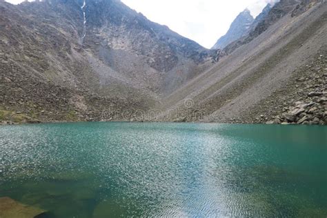 Mountain Turquoise Lake Mountain Spirits Lake Altai Mountains Russia