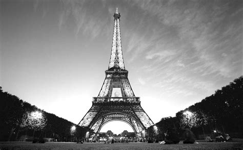 Eiffel Tower Paris Photos Part 2 Black And White Photography