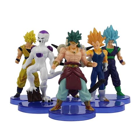 I'm familiar with broly in the dragon ball z universe but not fanatical about the character. 6pcs/lot 14cm Anime Dragon Ball Z Figurines Son Goku ...