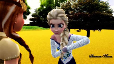 mmd [frozen] street rules girl elsa x anna youtube