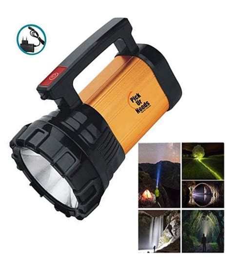 Sm High Power 100w Rechargeable Waterproof Bright Led Torch Light Above