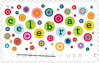 2 books of stamps will cost $22. Mark joyous occasions with the Let's Celebrate! stamp ...