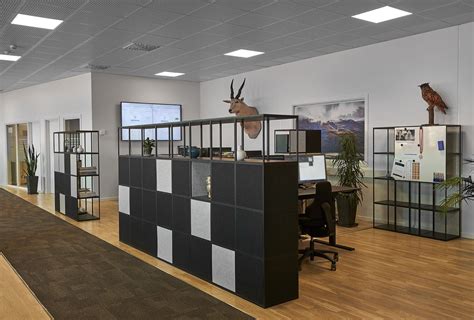 Großraumbüro Raumteiler Regalsystem Office Interior