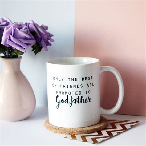 Home gift ideas for him dad gift ideas best godfather gift ideas to show that you care. promoted to godfather mug gift by glb graphics ...
