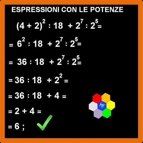 Espressioni Con Le Potenze Esercizi In Pdf Esempi Svolti Espressioni Matematiche