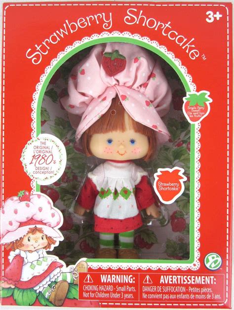 Retro S Strawberry Shortcake Scented Doll Vintage Strawberry