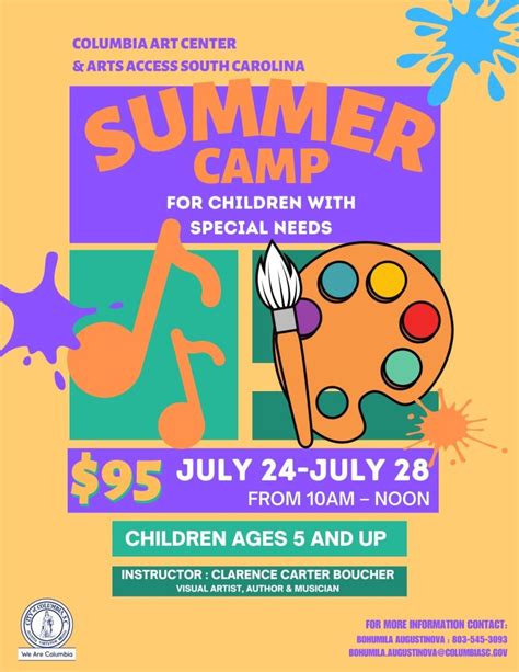 Summer Art Camp Whos On The Move