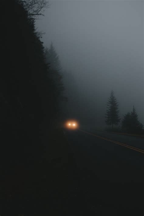 Dark Road With Fog Wallpapers Wallpaper Cave
