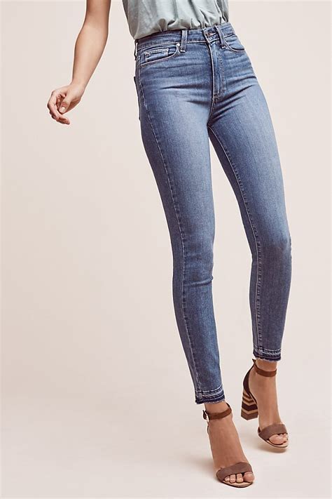 Paige Margot High Rise Petite Ankle Jeans Anthropologie