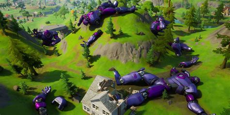 Fortnite Where To Dance On Top Of Different Sentinel Heads At The