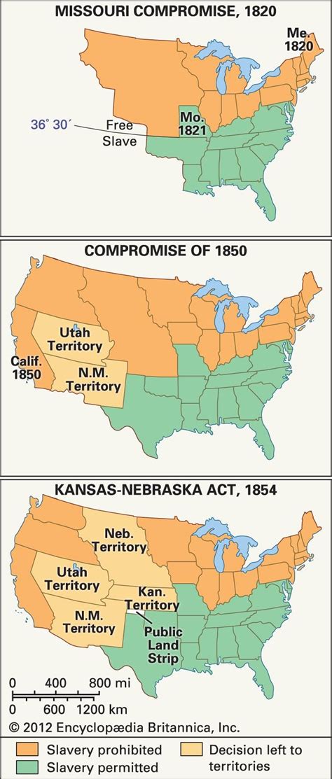 Missouri Compromise Map Teaching American History Missouri