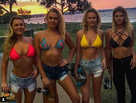 Meet The Surfer Sisters Dubbed The Australian Kardashians Ncert Point