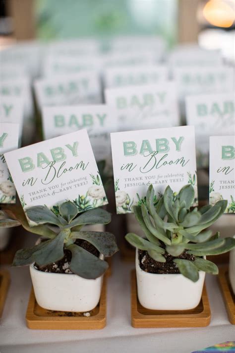 Mar 29 2019 This Succulent Themed Baby Shower Is Both Chic And