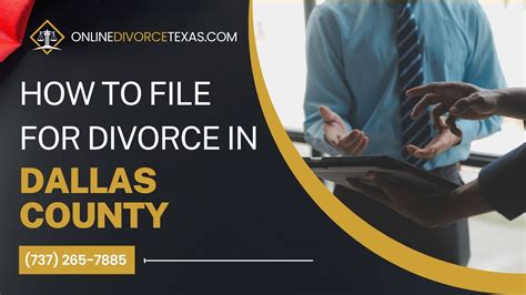 How To File For Divorce In Dallas County Steps To Start