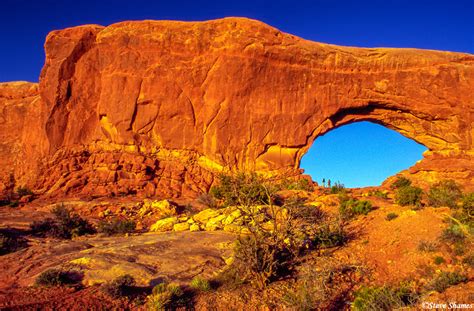Hole In The Wall Arches National Park Utah Steve