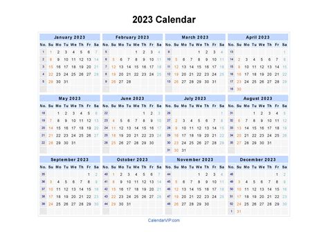 Printable Weekly Calendar 2023 Free Printable Blank World
