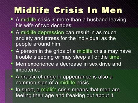 Enjoy reading and share 36 famous quotes about mid life crisis with everyone. mid life crises | Midlife crisis quotes