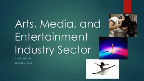 Ppt Arts Media And Entertainment Industry Sector Powerpoint
