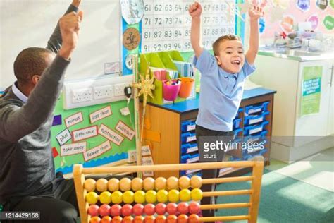 Children Cheering And Classroom Photos And Premium High Res Pictures
