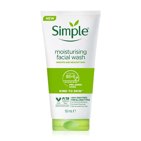 Simple Moisture Face Wash 150 Ml Care And Clean Pharmacy