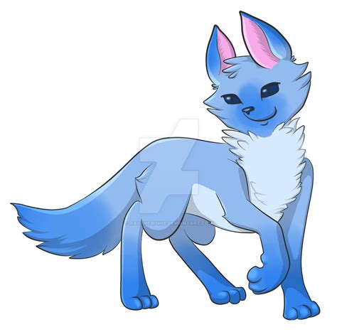 Blue Chibi Fox Adopt Closed By Raythebishie On Deviantart