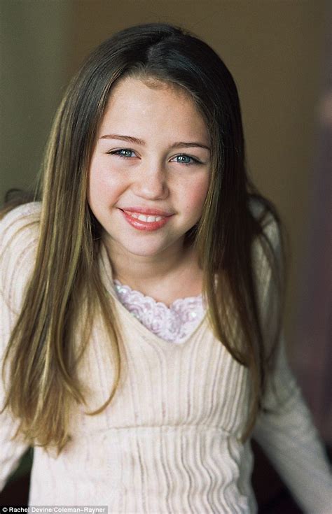 Miley Cyrus Modelling Shoot When She Was 11 Year Old Girl Named Destiny