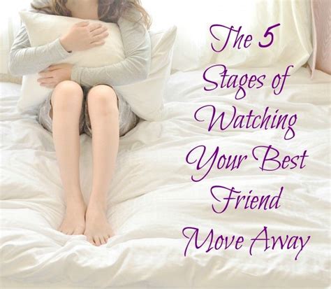 Everyone needs a friend or little one to have your back. The 5 Stages of Watching Your Best Friend Move Away ...