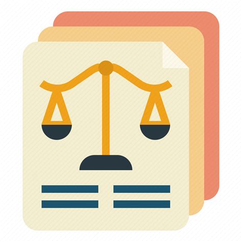 Document Law Legal Paper Icon Download On Iconfinder