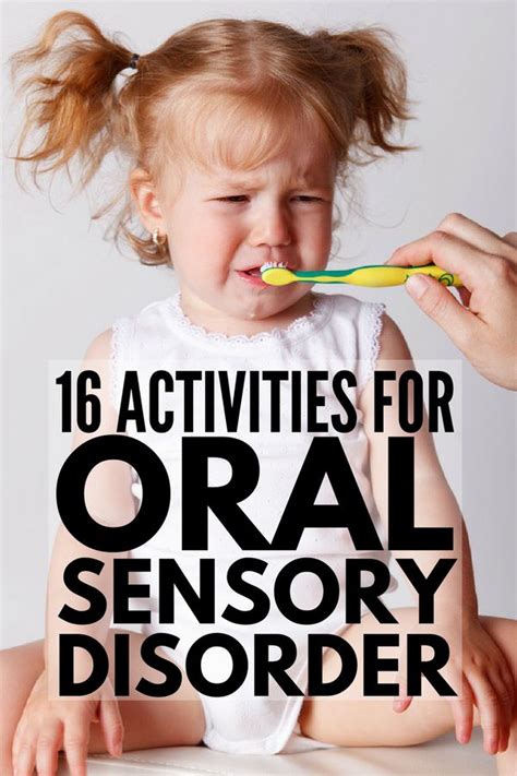 The Oral Sensory System 16 Oral Motor Activities For Kids Oral Motor