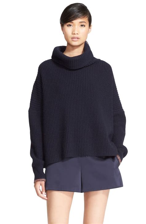 Rag And Bone Sarah Rib Knit Cashmere And Wool Turtleneck Sweater Nordstrom