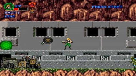 Contra Locked And Loaded Version 2 Openbor 1080p Hd Playthrough Stage