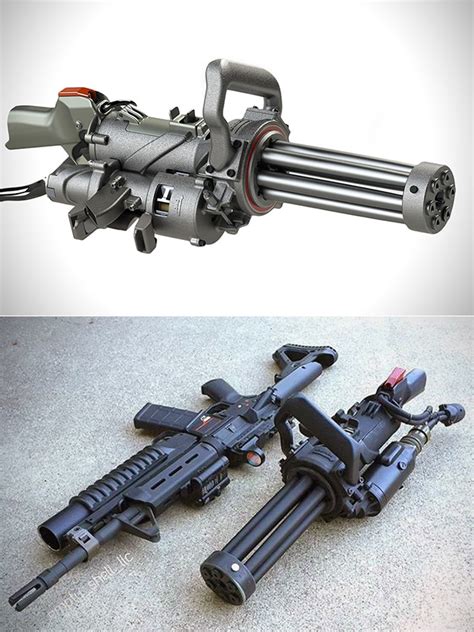 Xm556 Microgun Is Worlds First Electric Handheld Gatling Gun Heres