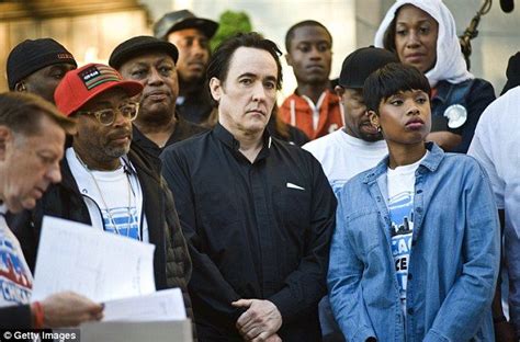 John Cusack And Jennifer Hudson Attend Rally And Film For Chiraq