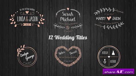 Download this free vector about purple wedding invitation template, and discover more than 9 million professional graphic resources on freepik. wedding » free after effects templates | after effects ...