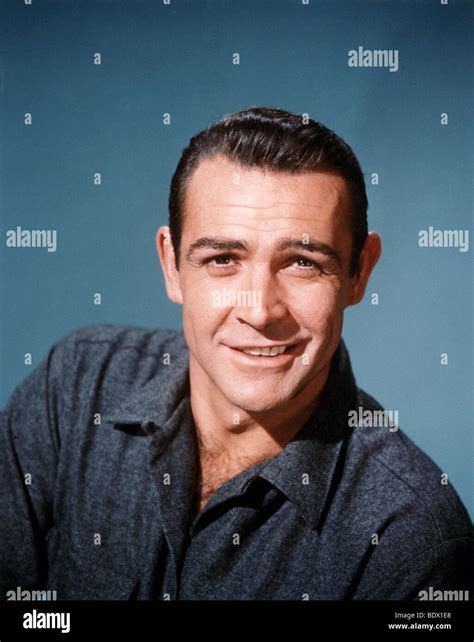 Sean Connery Scottish Actor About 1960 Stock Photo Alamy