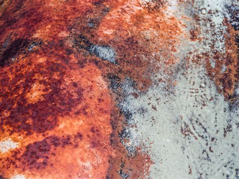 Colorful Of Rusty Metal Stock Image Image Of Rusted 40877045