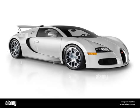 Silver Bugatti Veyron Eb 164 Grand Sport 2012 Mediados De Engined