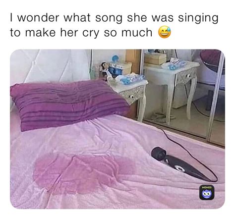 I Wonder What Song She Was Singing To Make Her Cry So Much 😅